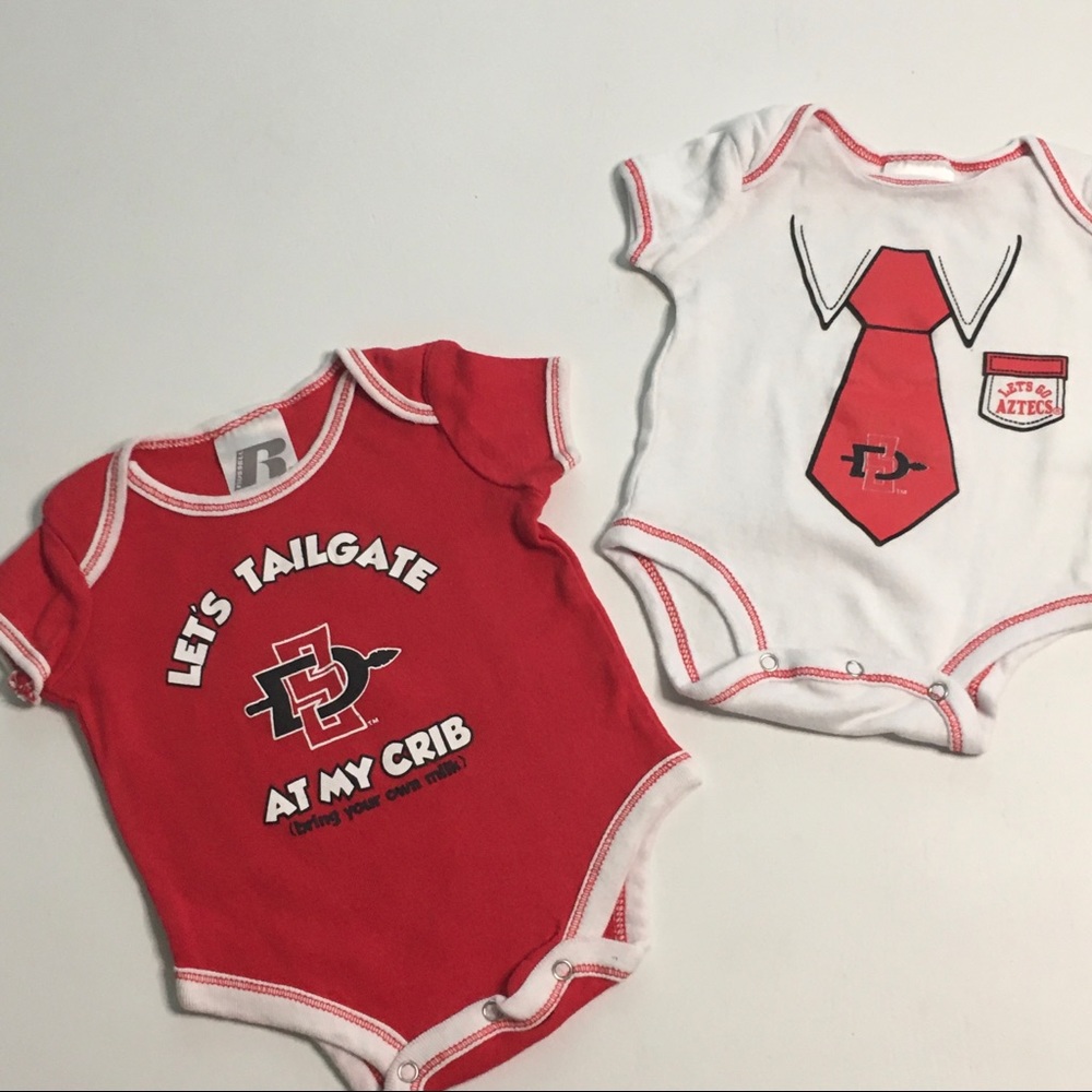 Russell | San Diego State Aztecs Onesie Set